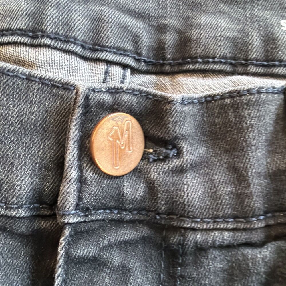 Men’s Mugsy Mags Stretchy Black/Grey  Stretchy Jeans Size 31x30 Style FLX4NKG - Picture 4 of 14